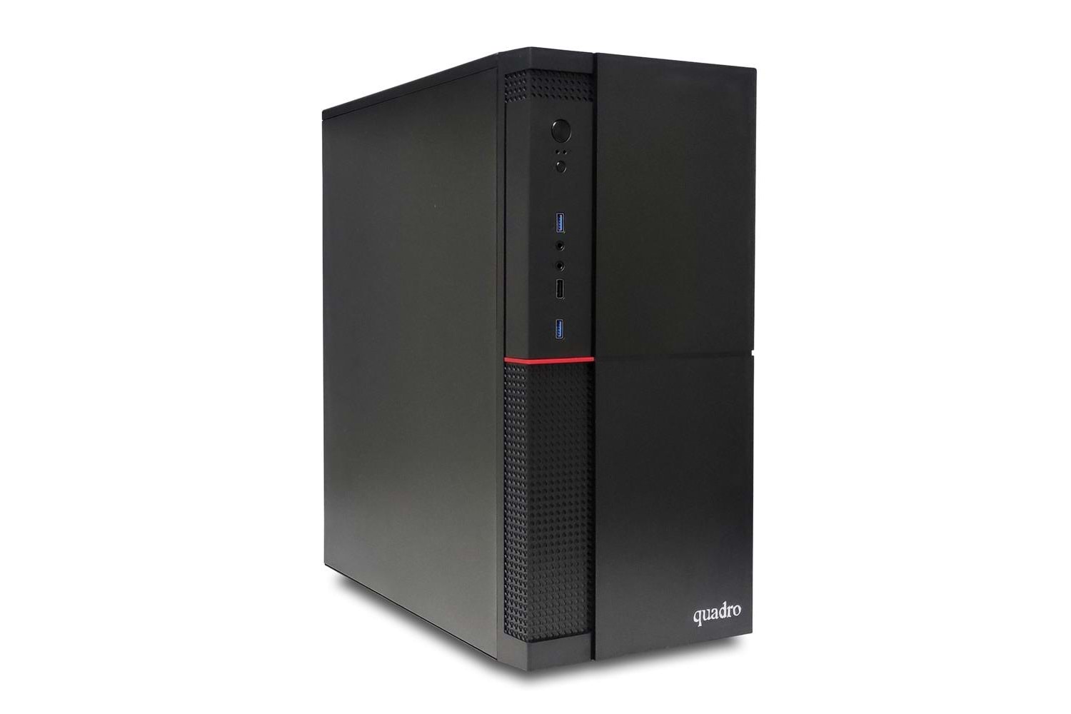 Quadro Solid DHA- 41825 Ci3 4130 3.4Ghz 8gb 256gb SSD ONB VGA Freedos Masaüstü Bilgisayar -DVD YOK-