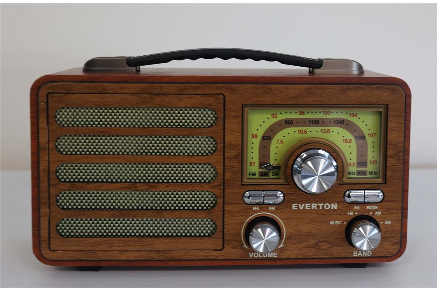 Everton Rt-755 Bluetooth Fm-Usb-Tf-Aux Şarjlı Nostaljik Radyo