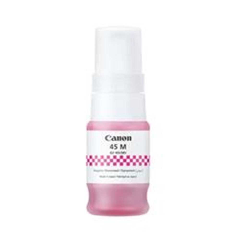 Canon GI-45M Magenta Kırmızı Şişe Mürekkep