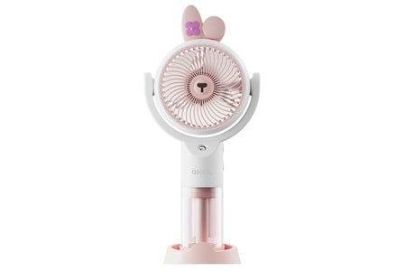 Asonic AFN26 Beyaz 500mAh 2 Kademe (Püskürtme Fonksiyon) Nemlendirici Sprey USB Fan Şarjlı