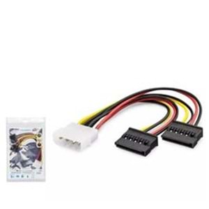 Hadron Hdx5525 Sata Power Kablo Poşetli 2In1 16Cm Siyah