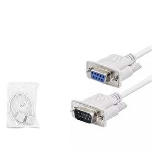 Hadron Hdx7801 Rs232 Seri Port M-F Kablo 1.5M Beyaz