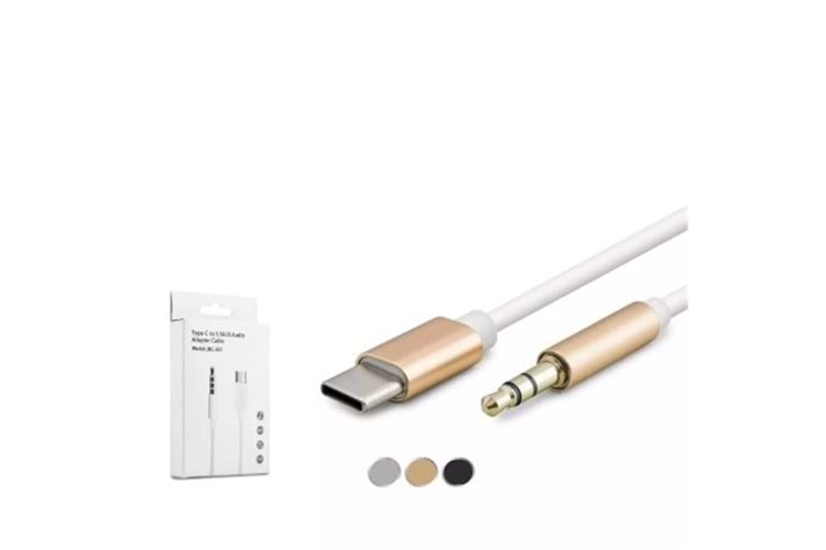 Hadron Hdx1007 Type-C To 3.5Mm Kablo 1M Beyaz