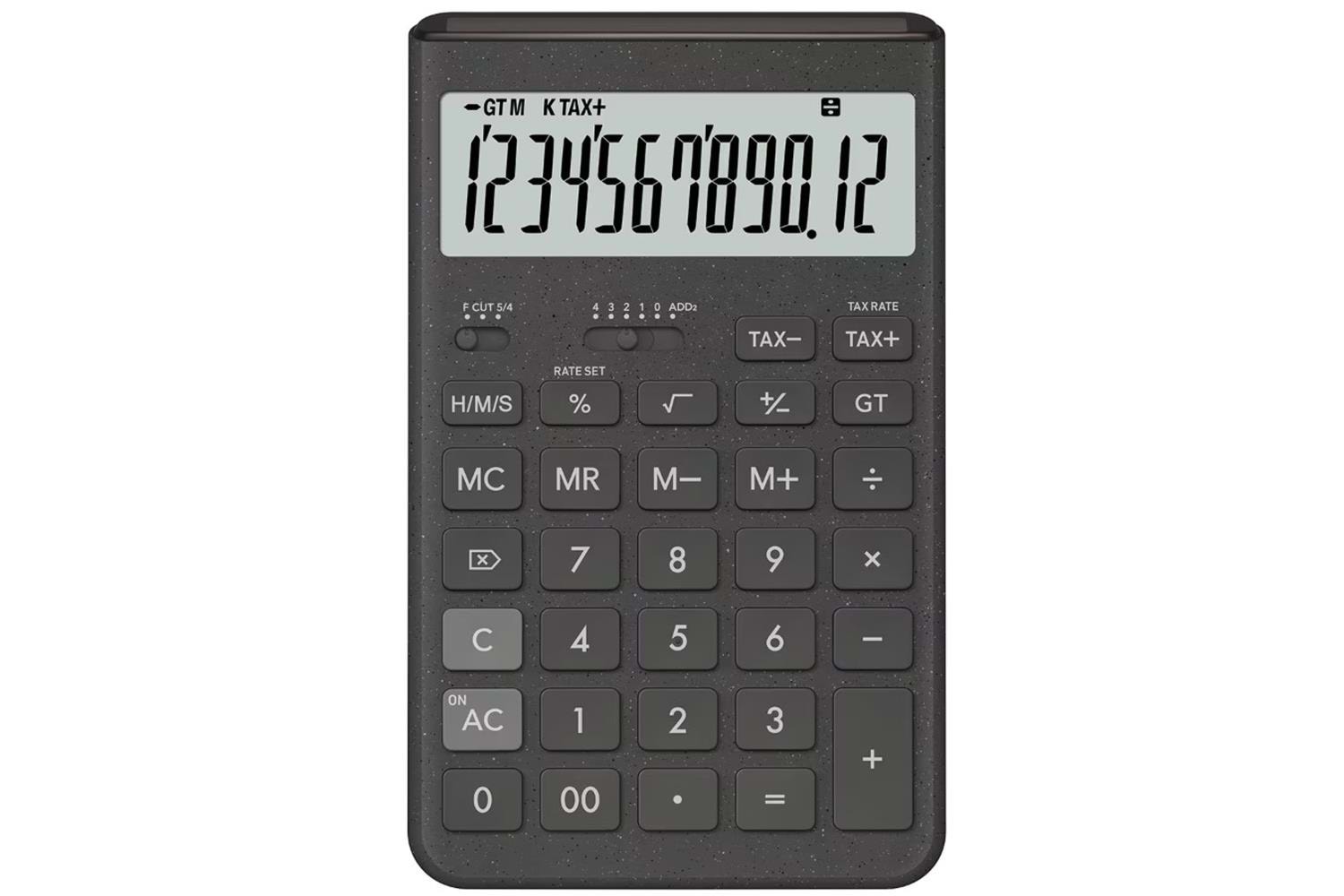 Casio JT-200T-GY 12 Hane Gri Masa Üstü Hesap Makinesi