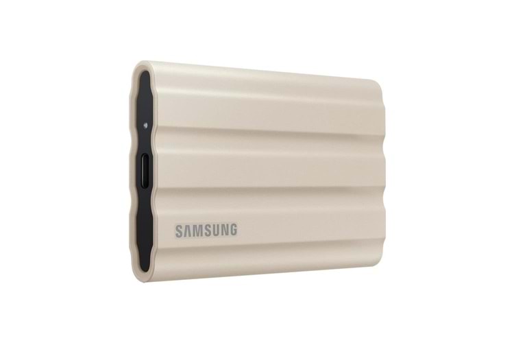 Samsung 2TB T7 Shield Usb 3.2 (Okuma 1050MB - Yazma 1000MB) Bej Taşınabilir SSD Disk MU-PE2T0K-WW