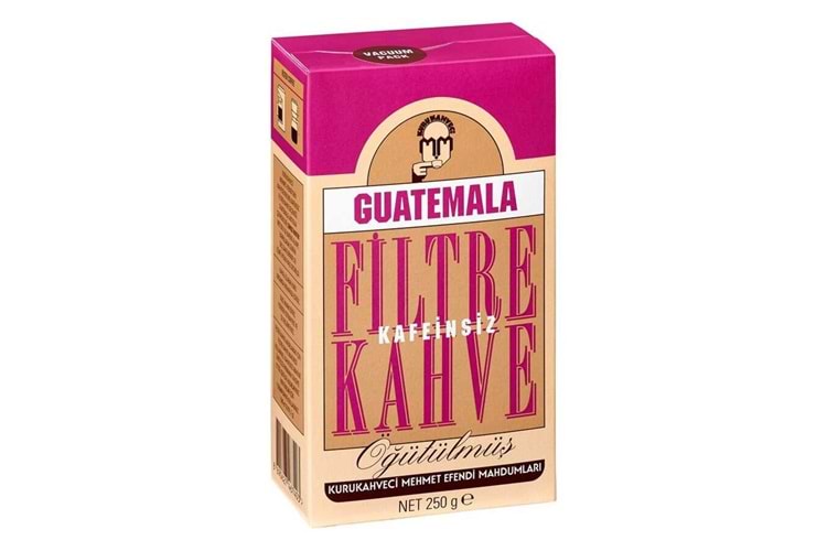 Mehmet Efendi 250gr Guatemala Filtre (Kafeinsiz)