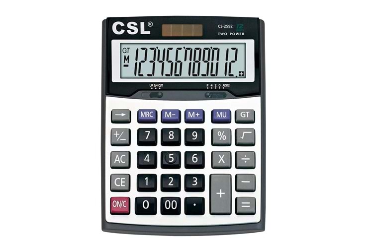 CSL CS-2592 12 Hane Masa Tipi Hesap Makinesi