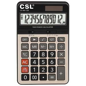 CSL CS-AX-120 12 Hane Masa Tipi Hesap Makinesi
