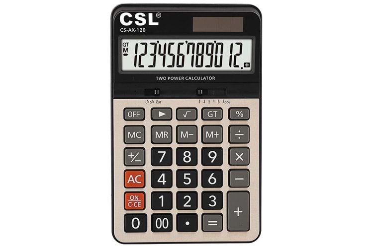CSL CS-AX-120 12 Hane Masa Tipi Hesap Makinesi