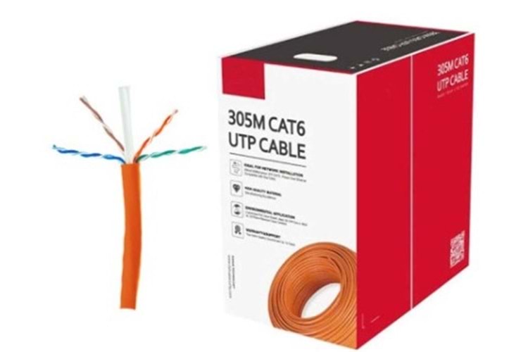 Dahua PFM922I-6UN-C Cat6 İç Ortam 23AWG 305 Metre Kablo