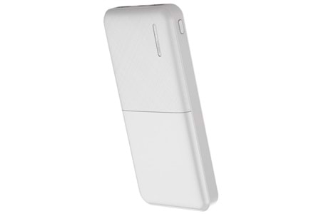 SnapMax SNP-3009 Beyaz 10.000 mah Powerbank 2x USB Çıkışlı 1 Type-C ve 1 Micro Girişli