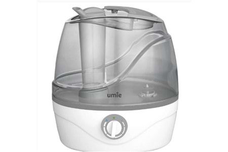 Umie HN809 Gri Ultrasonik 25W 2.2 Litre Su Kapasitesi 10 Saat Çalışma Hava Nemlendirici