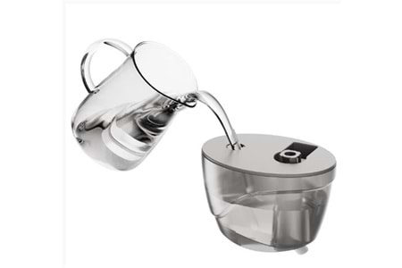 Umie HN809 Gri Ultrasonik 25W 2.2 Litre Su Kapasitesi 10 Saat Çalışma Hava Nemlendirici