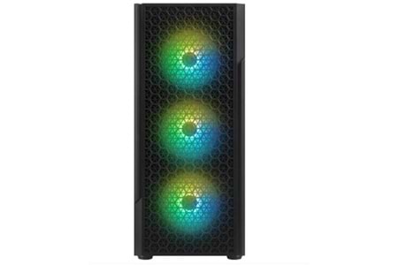 BitFenix PROTON 4-120mm FRGB Fan 600W 80 Plus Siyah 1-Usb3.0 2-Usb2.0 Tempered Glass Oyuncu Kasası