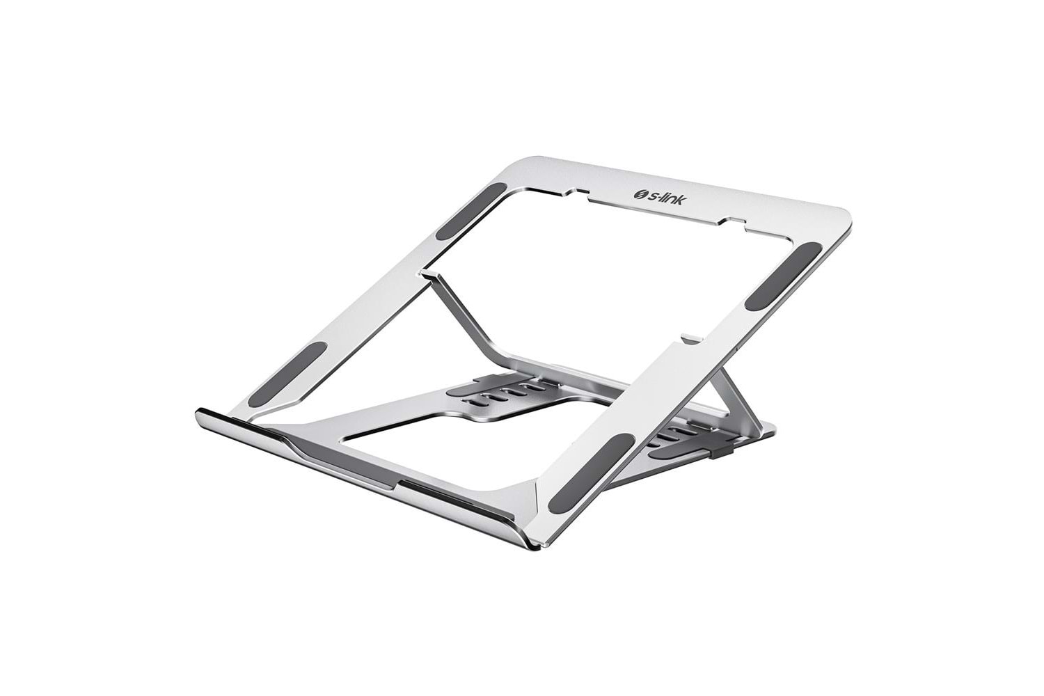 S-link SL-AL11 Gümüş 6 Açılı Katlanabilir Alüminyum Laptop Stand