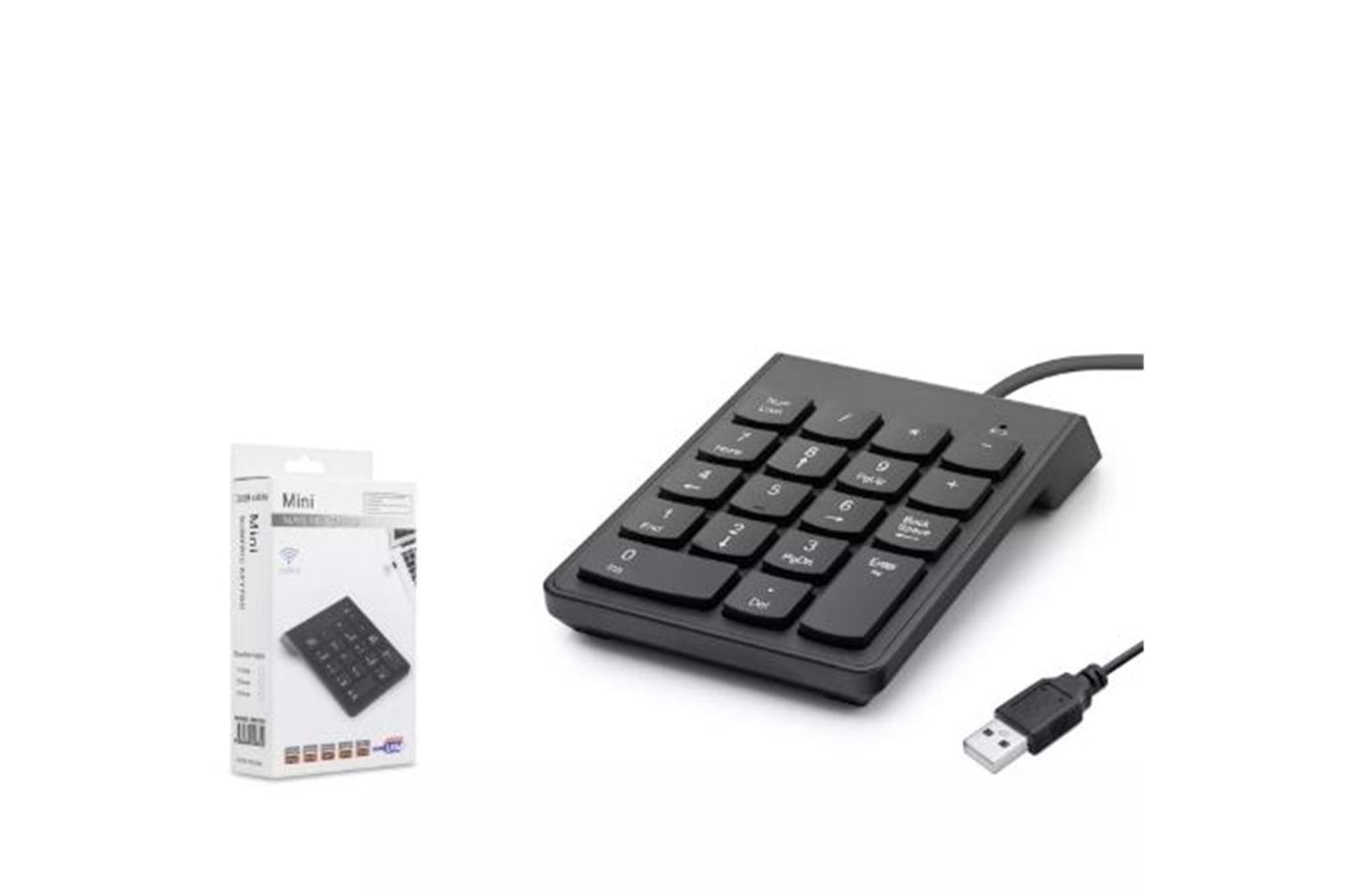 Hadron Hdx2503 Kablolu Numerik Klavye Siyah