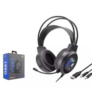 Hadron G881 Gaming Kulaklık 2-3.5Mm + Usb Siyah