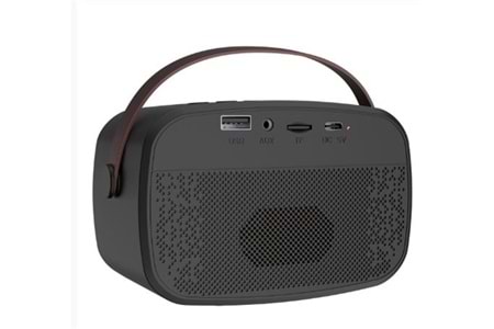 Mikado MD-57BT Endless 5W Siyah TF + USB + AUX + BT Destekli 2 Wireless Karaoke Mikrofon 1200mAh