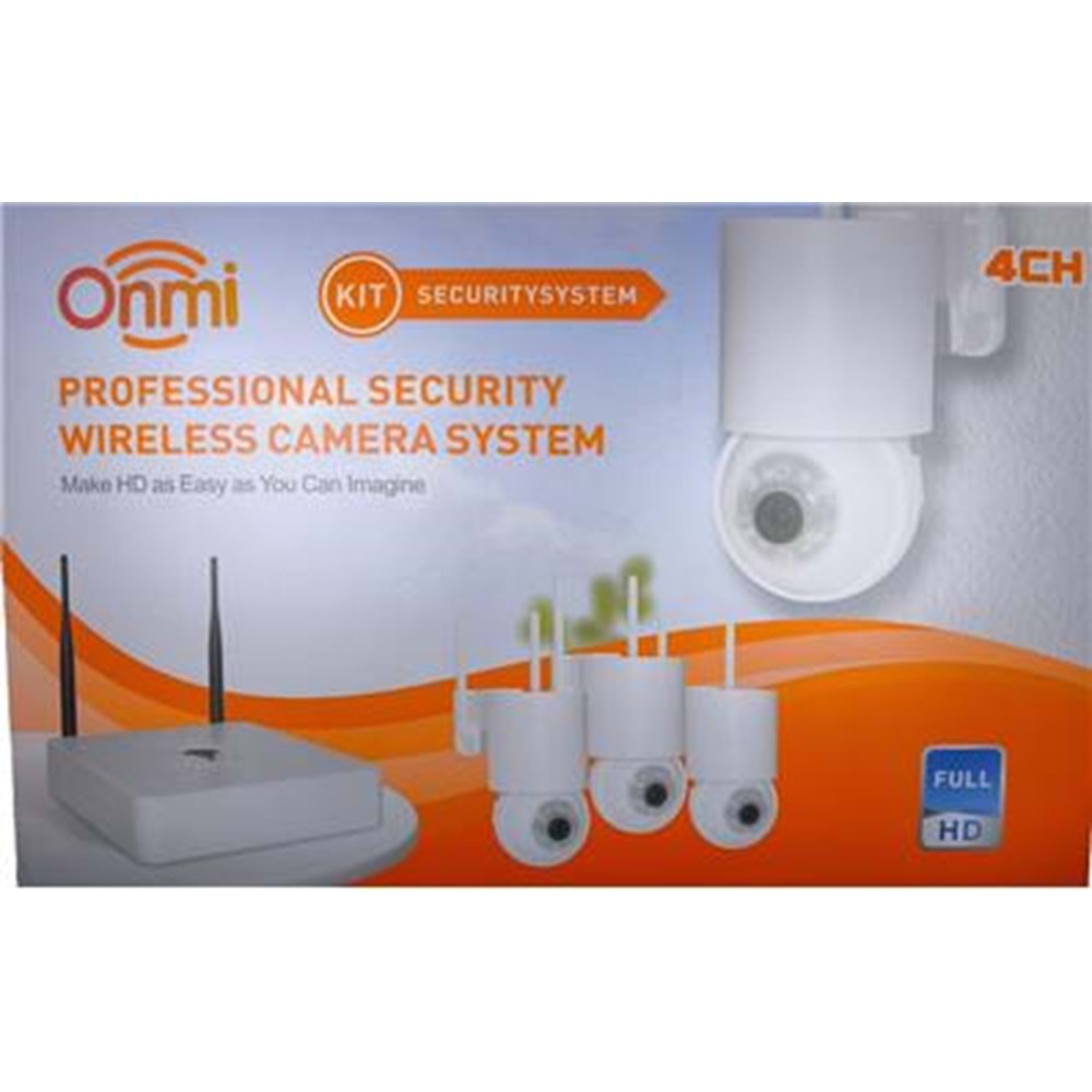 Apronx DS440 4 Kanal Nvr + 3Mp 4 Kamera Full Color Mik. PTZ Wifi Set