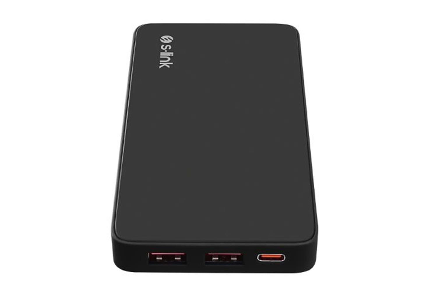 S-link P311L 10000mAh PRM LED Logo Siyah LCD Taşınabilir Pil Şarj Cihazı Powerbank