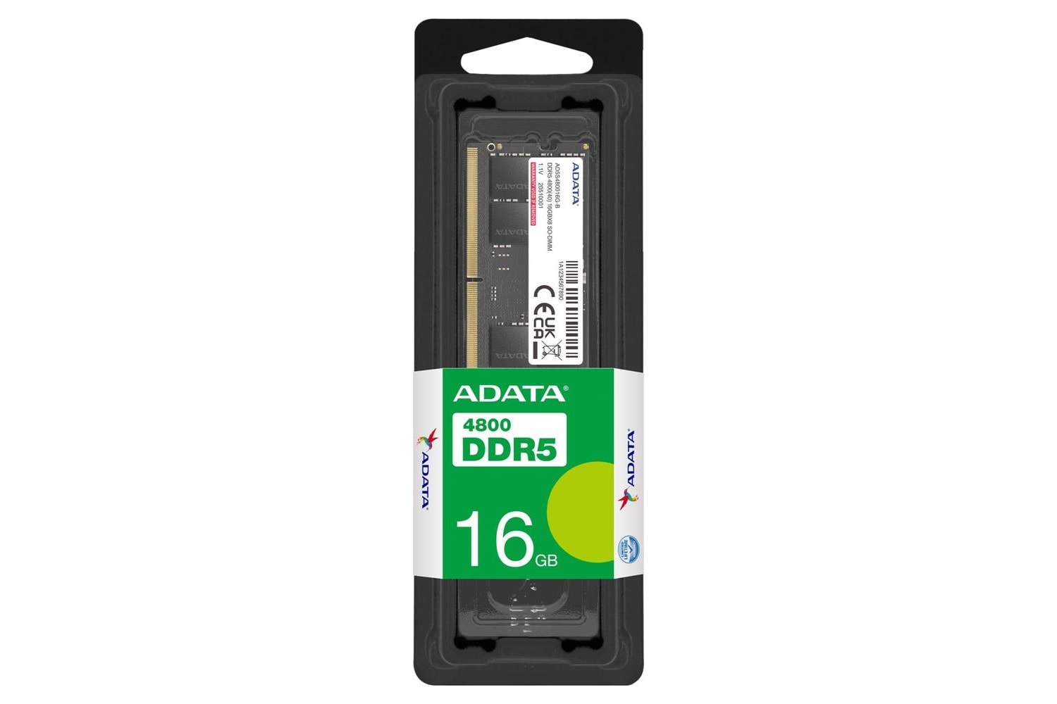 Adata 16GB DDR5 4800MHz 262Pin 1.1V Notebook Ram