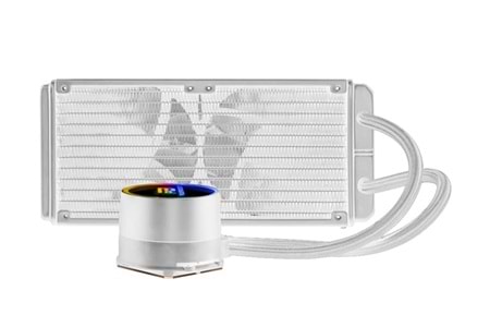PowerBoost DEEP 240W ARGB Fanlı 240mm (LGA1700-AM4-AM5) Uyumlu Sıvı Soğutma Sistemi (Beyaz)