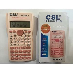 CSL CS-82MS-P Pembe Fonksiyonel Hesap Makinesi