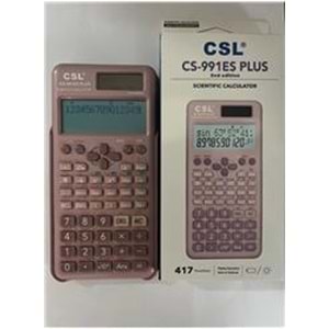 CSL CS-991ES PLUS-PINK Pembe Fonksiyonel Hesap Makinesi