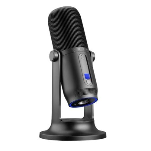 Thronmax M2 MDRILL ONE Siyah USB 48Khz 16Bit HD Stüdyo 4Tip Kayıt RGB 3,5mm Led Type-C Mikrofon