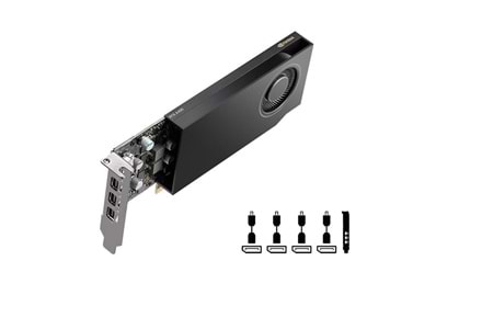 Pny Nvidia RTX A400 VCNRTXA400-PB 64 Bit GDDR6 4 GB Ekran Kartı (Aksesuarsız)