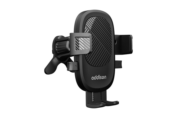 Addison ADS-134 Universal Ayarlanabilir Siyah Klima Izgara Üzeri Araç Telefon Tutucu
