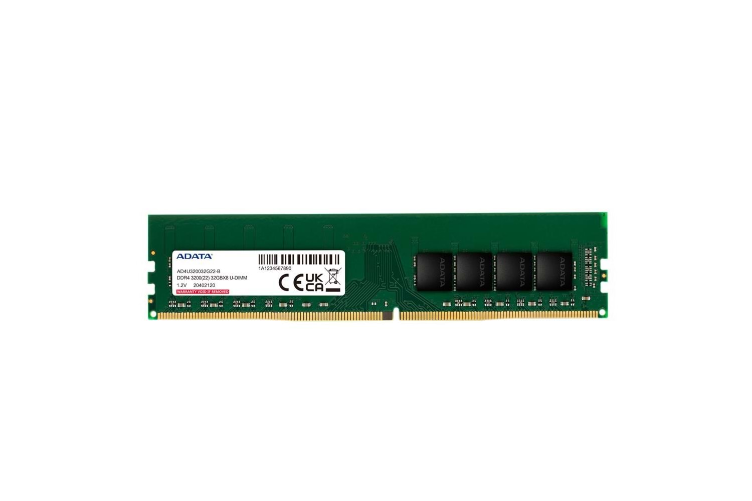Adata 32GB DDR4 3200MHz 288Pin 1.2V PC Ram
