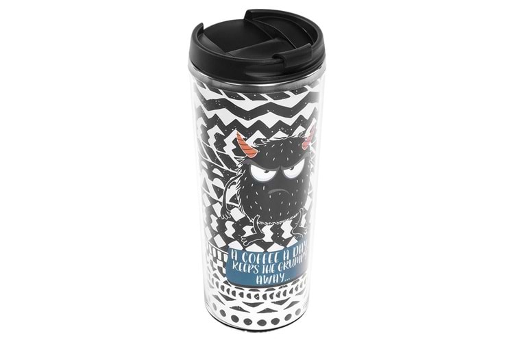 S-link SL-TM1980 Gümüş 300ML Iç 304 Dış 201 Paslanmaz Çelik Kupa