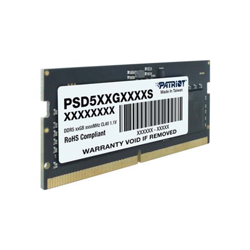 Patrıot 16GB Ddr5 5600MHZ CL46 PSD516G560081S Notebook Ram Sıgnature Lıne 