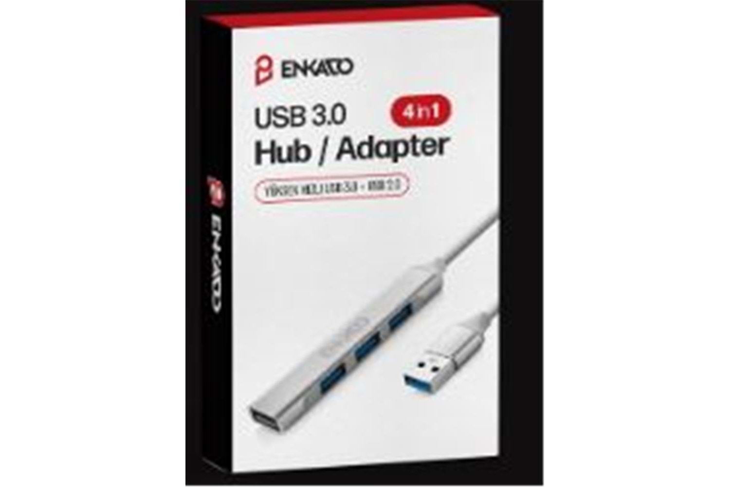 ENKADO EKD-UH60 USB 3.0 TO 4in1 , 1 PORT USB 3.0+3PORT USB 2.0 HUP ADAPTÖR