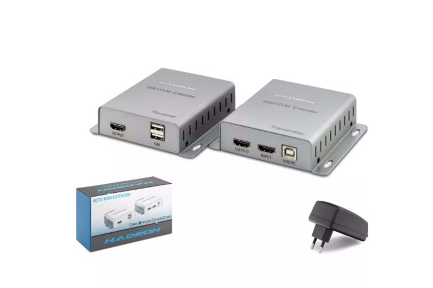 Hadron Hdx1355 Hdmi Kvm Extender 1080P 60M Silver