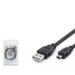 Hadron Hdx7524 Usb Mini V3-5Pin To Usb Kablo 50Cm Siyah