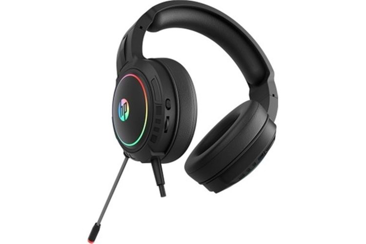 Hp DHE-8006 Mikrofonlu Ses Kontrollü Gaming USB Siyah Başüstü Kulaklık
