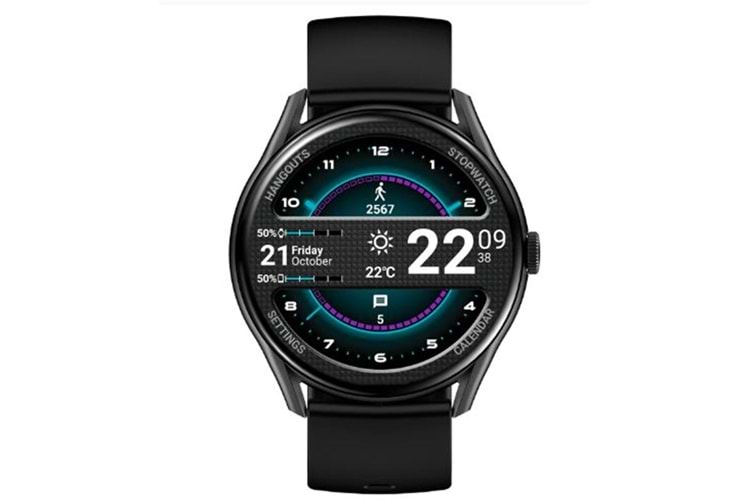 S-link W1 Clarity GloryFit + Bluetooth Uyumlu 1.43 Amoled Ekran 300mAh Bataryalı Siyah Akıllı Saat