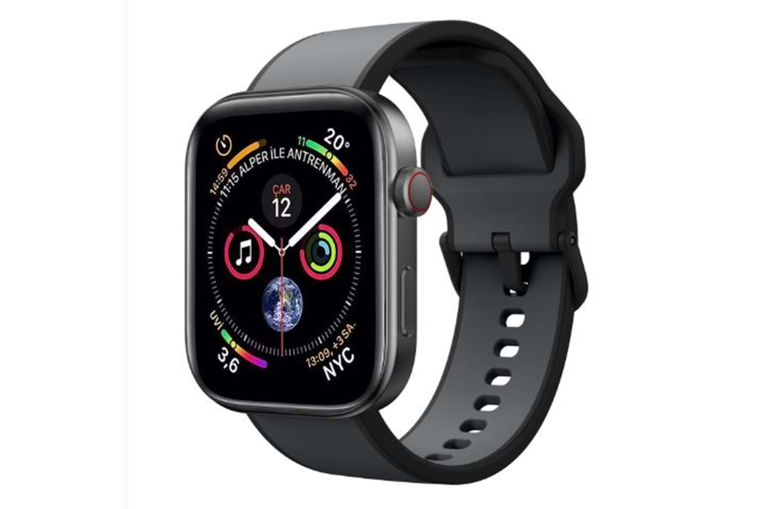 S-link SL-W2 S-Link Pro + Bluetooth Uyumlu 60FPS 350mAh. Bataryalı Siyah Akıllı Sa