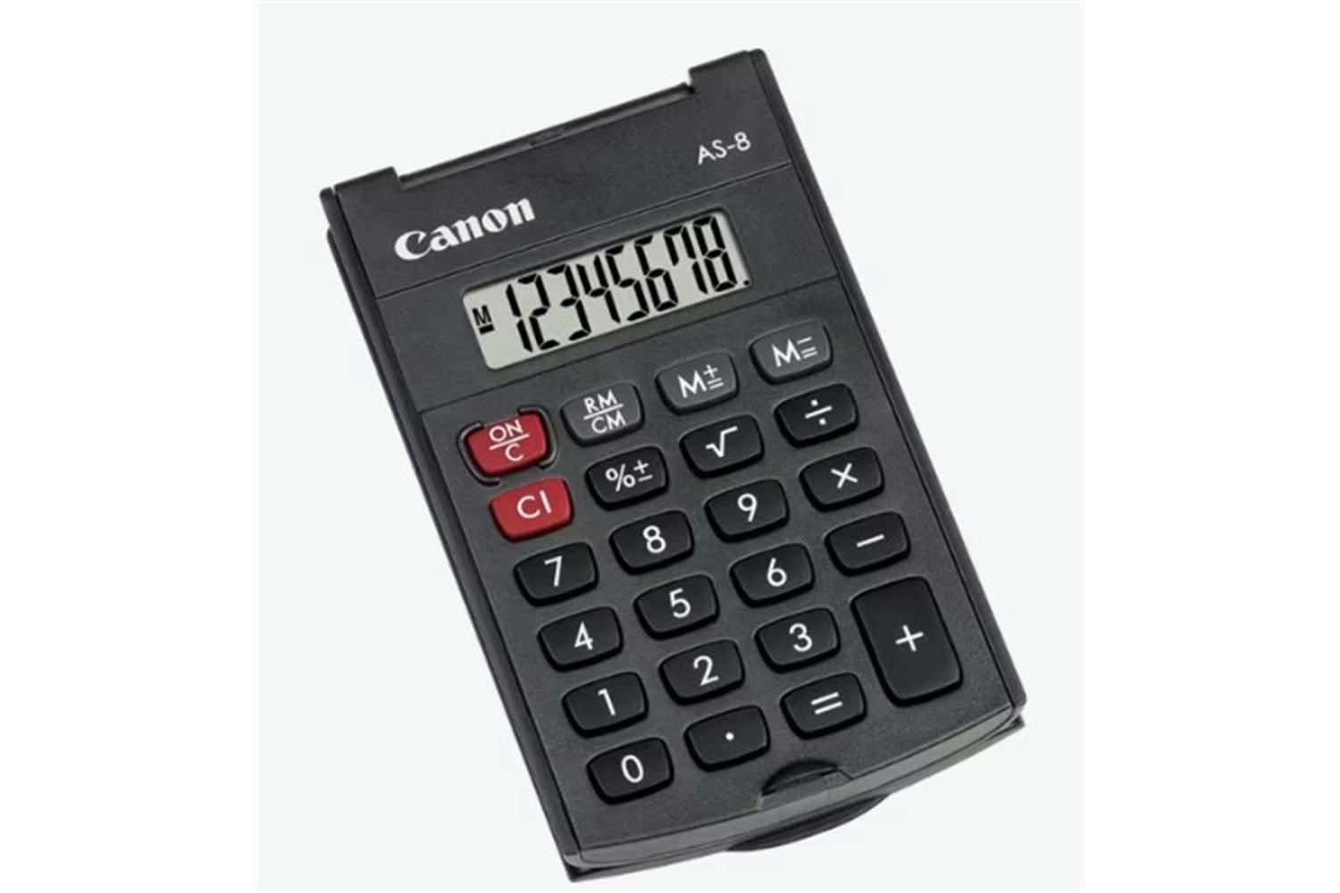 Canon AS-8 8 Hane Cep Tipi Kapaklı Hesap Makinesi