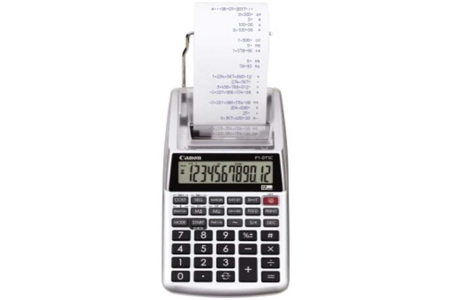 Canon P1-DTSC II 12 Hane Şeritli Hesap Makinesi