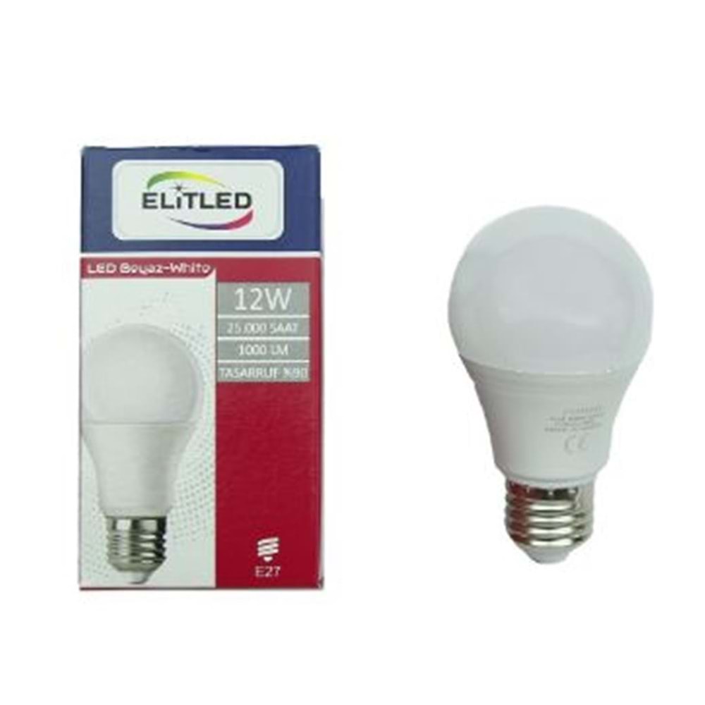 ELİTLED 12W BEYAZ LED AMPUL 