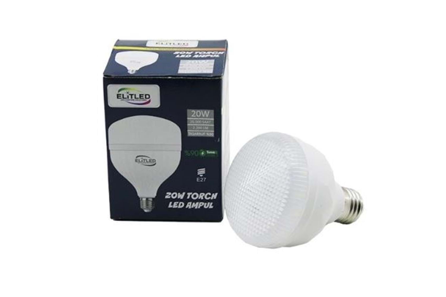 ELİTLED 20W BEYAZ TORCH AMPUL 