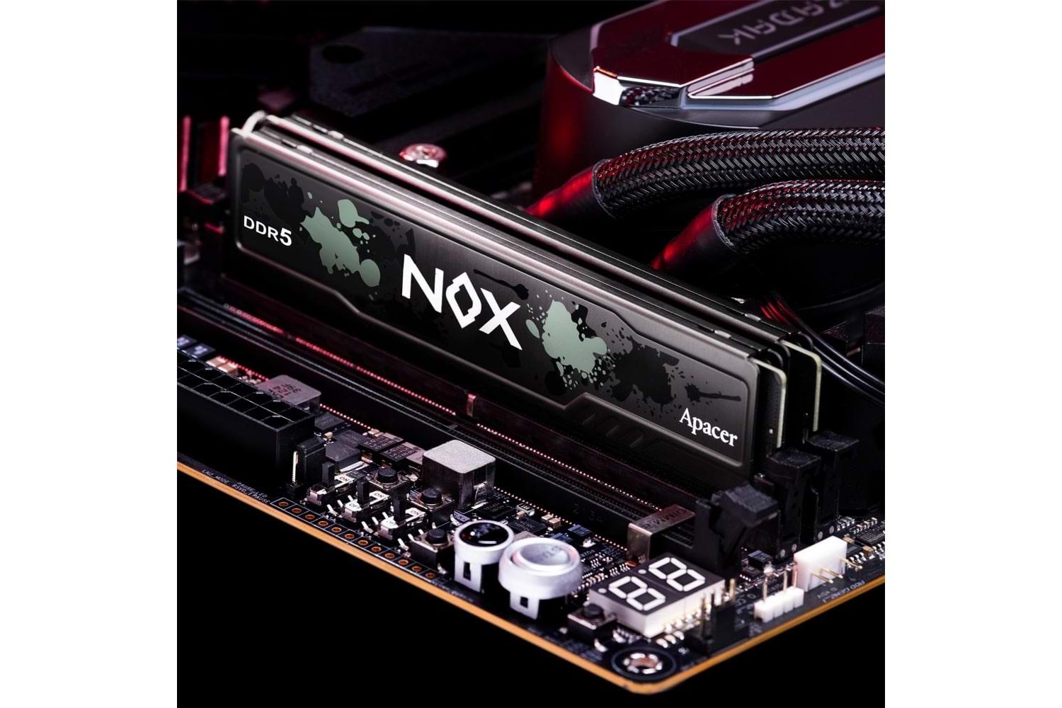 Apacer NOX 32GB 2x16GB 6000MHz CL38 DDR5 (AH5U32G60C622MBAA-2) Gaming Pc Ram Kit