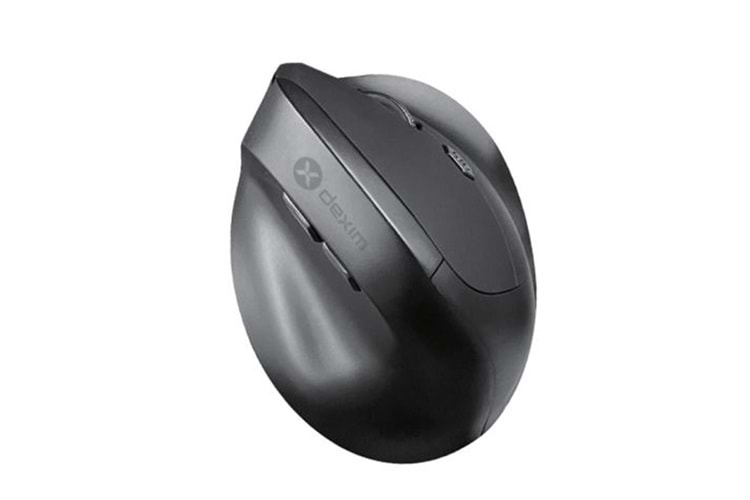 Dexim MW-060T Kablosuz & Bluetooth Şarj Edilebilir Ergonomik Dikey Mouse -DMA028