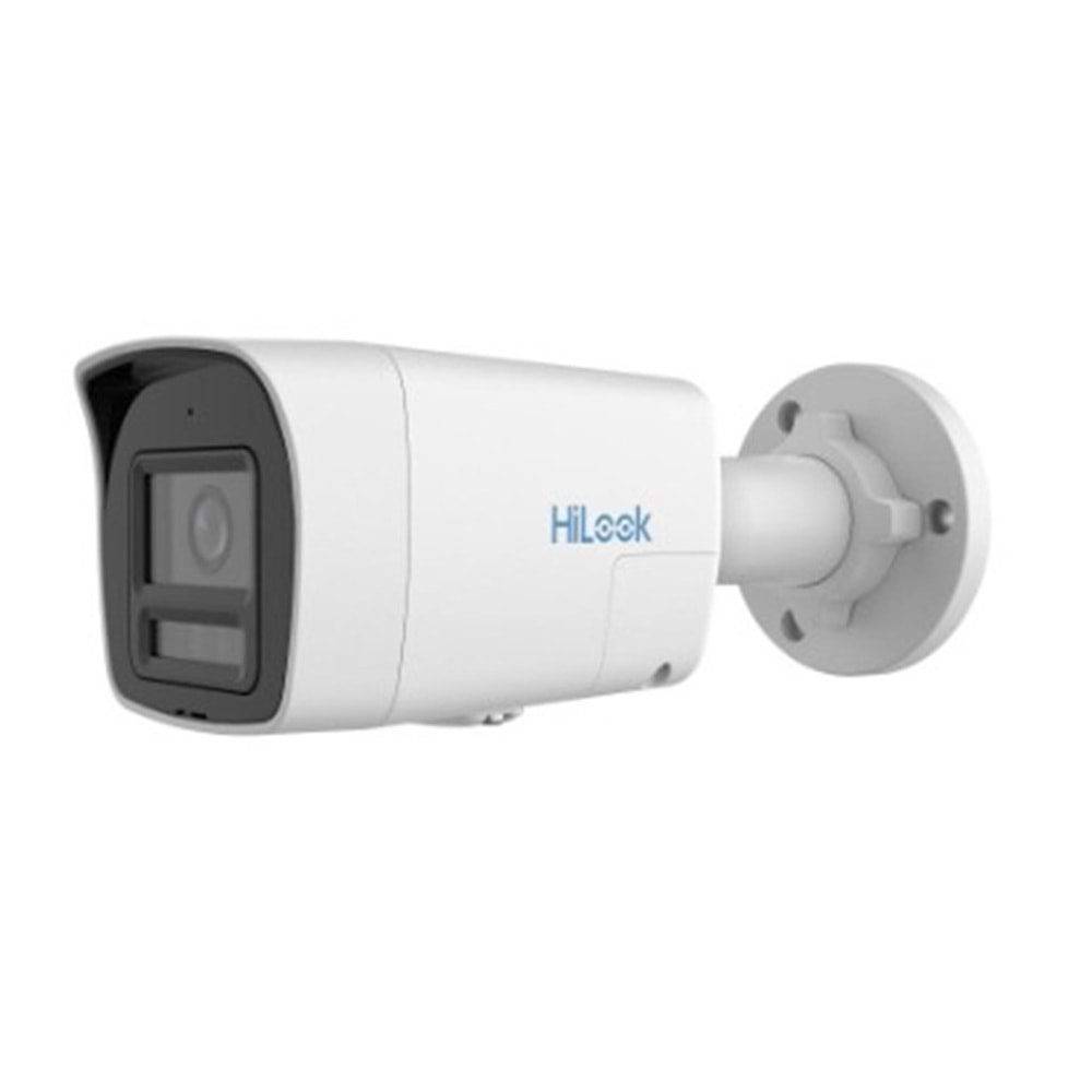 Hilook IPC-B149HA-LUF-Sl 4MP 2.8mm ColorVu Çift Yönlü Sesli IP Bullet Kamera 