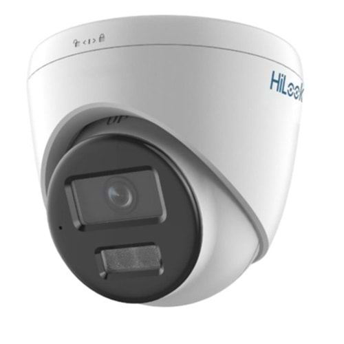 Hilook IPC-T249HA-LUF-Sl 4MP 2.8mm ColorVu Çift Yönlü Sesli IP Dome Kamera 