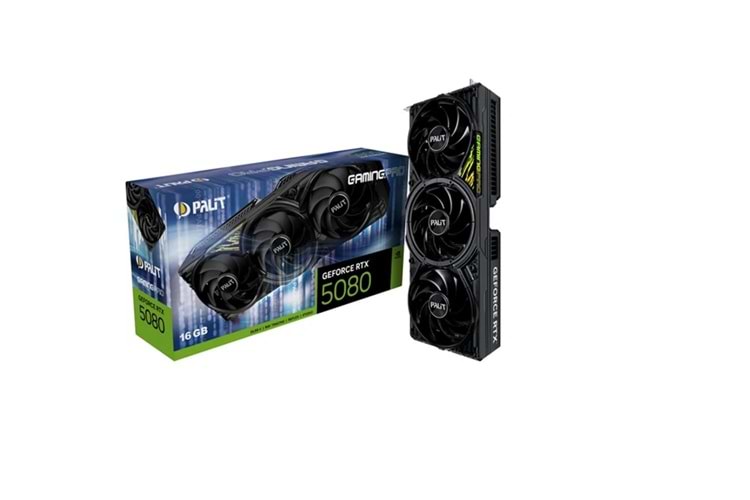 Palit Nvidia Geforce RTX5080 Gamingpro 16GB 256BIT Gddr7 Ekran Kartı NE75080019T2-GB2031A