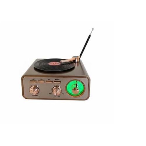 Everton Rt-713 Bluetooth Fm-Usb-Tf-Aux Şarjlı Nostaljik Radyo